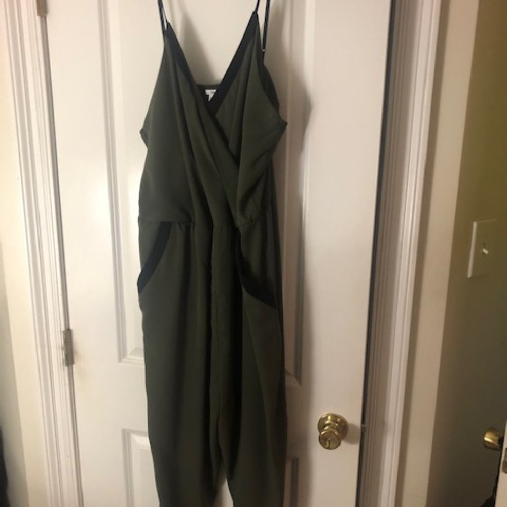 Army Green Jumpsuit